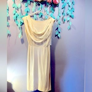Vintage 1960s Henry-Lee Ivory dress